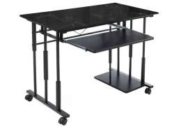 Компьютерный стол Vesta black (55x75)