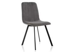 Стул на металлокаркасе Sling dark gray / black (45x54x87)