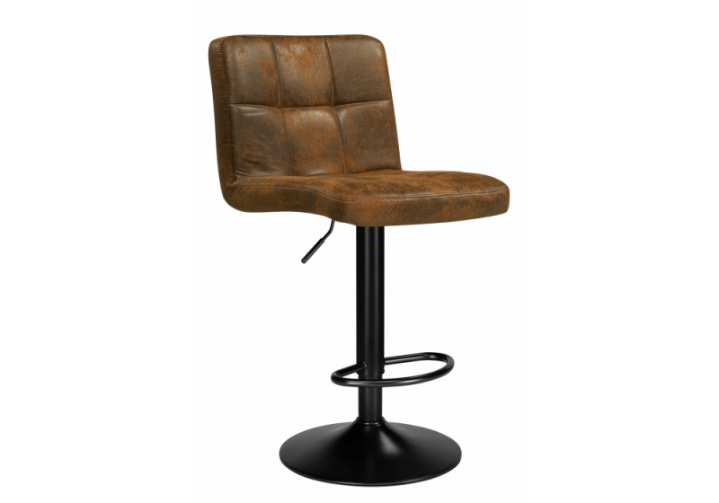 Барный стул Paskal коричневый / черный (43x43x89). 