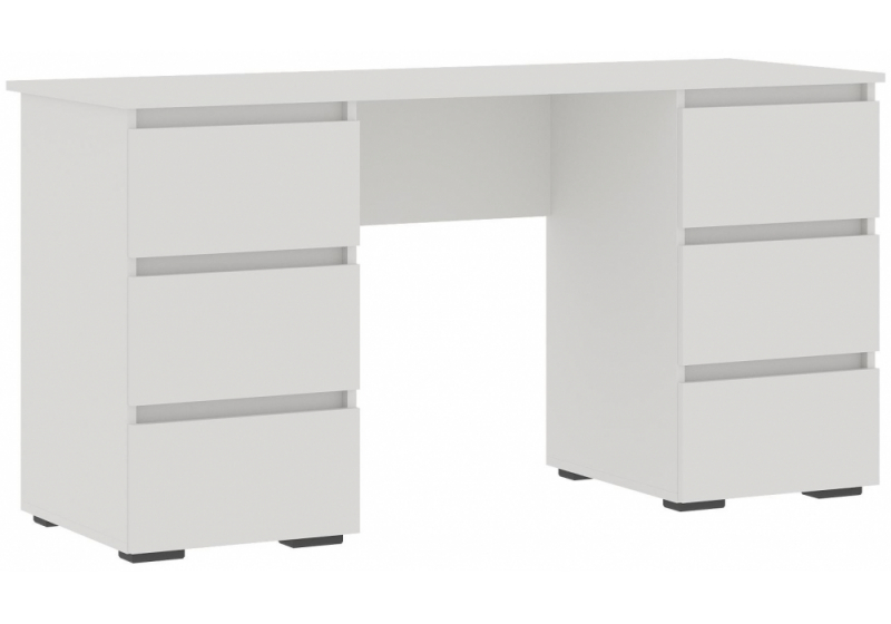 Компьютерный стол Элла ПС 02 белый / белый. 