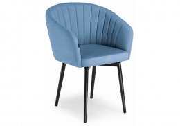 Стул на металлокаркасе Моншау крутящийся velutto 46 / черный (60x53x83)