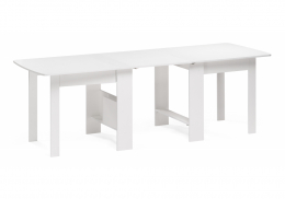 Стол деревянный СтК7 белый (34,2x78,5)